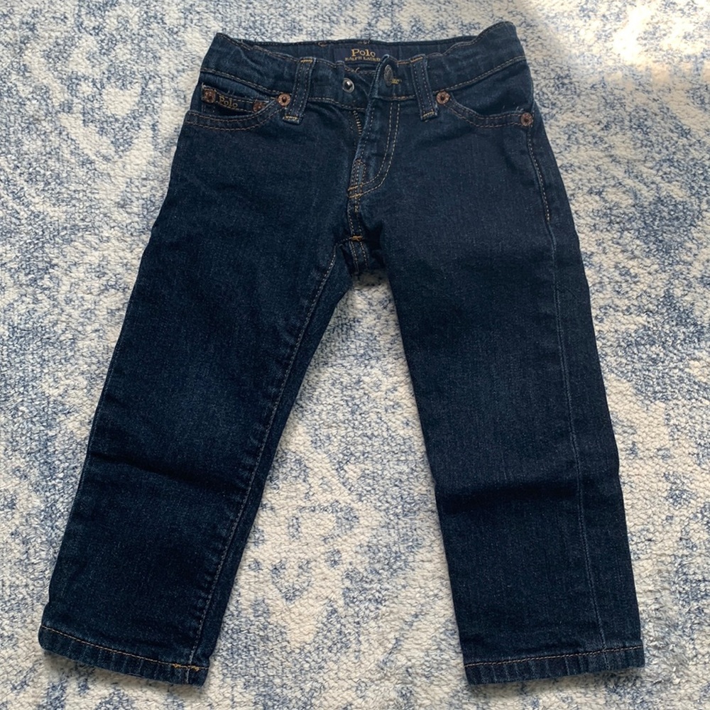 Polo Ralph Lauren toddler boys 2t Sullivan jeans in dark rinse
